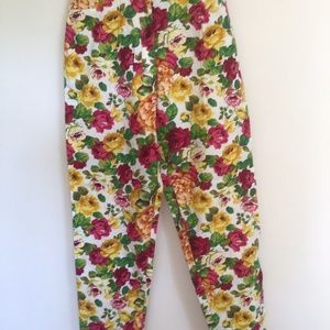 Kenar Studio vintage floral pants 100% cotton